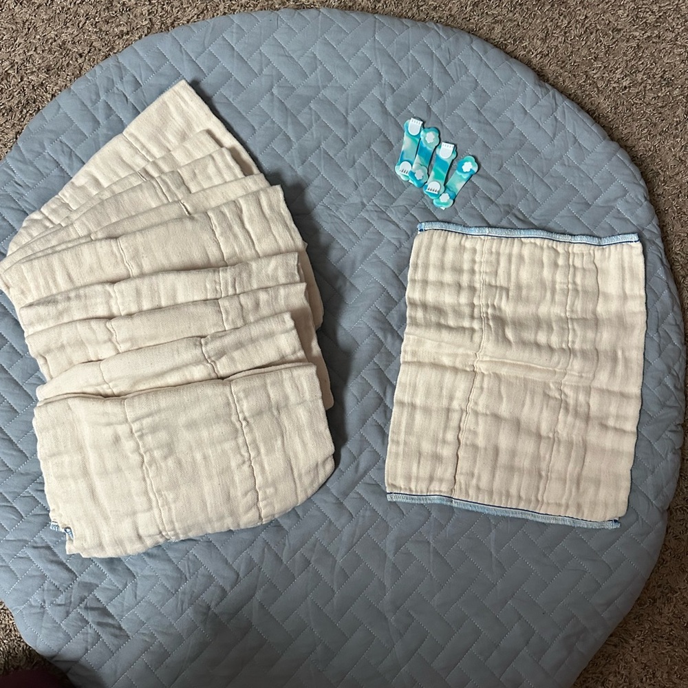 Cloth-eez Baby Diaper Set + snaps